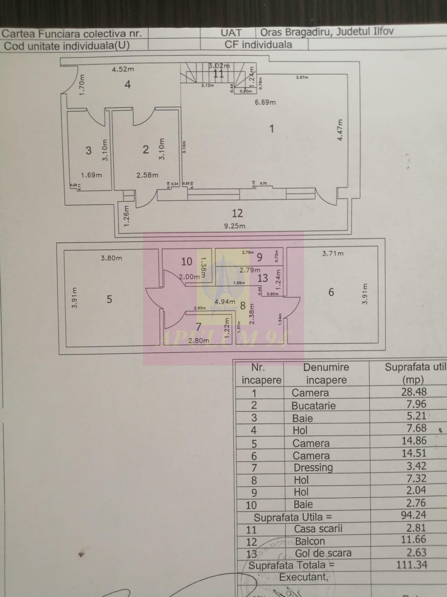 Duplex 3 camere cu scara interioara Bragadiru - Smardan-Libertatii. - 5