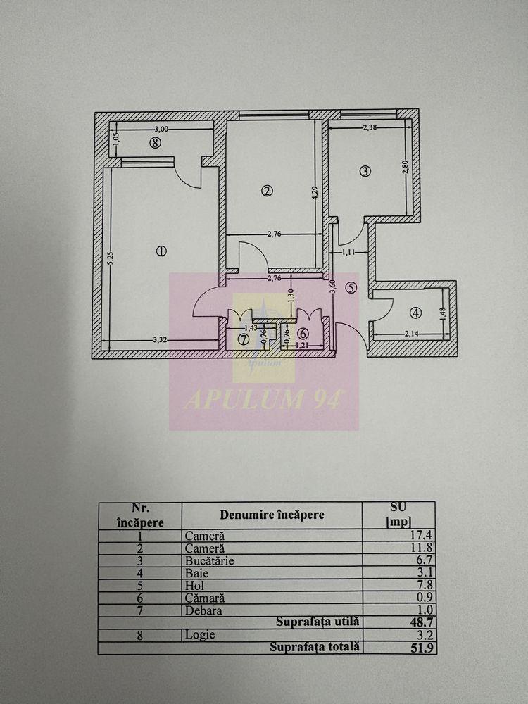 Apartament 2 camere langa complexul comercial Auchan Titan - 8