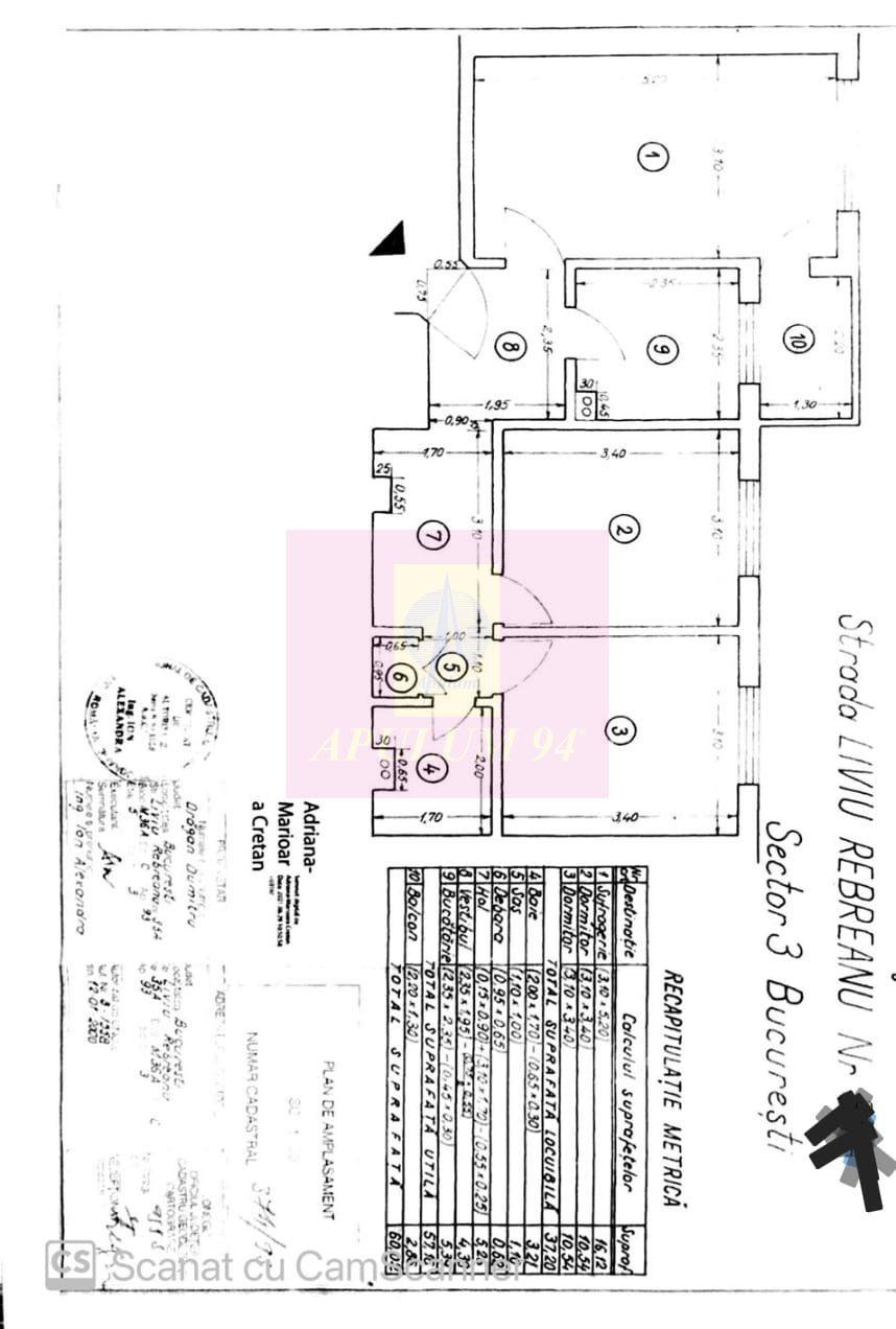 Apartament 3 camere decomandat, ultrafinisat, mobilat, et.5/9, Titan - 8
