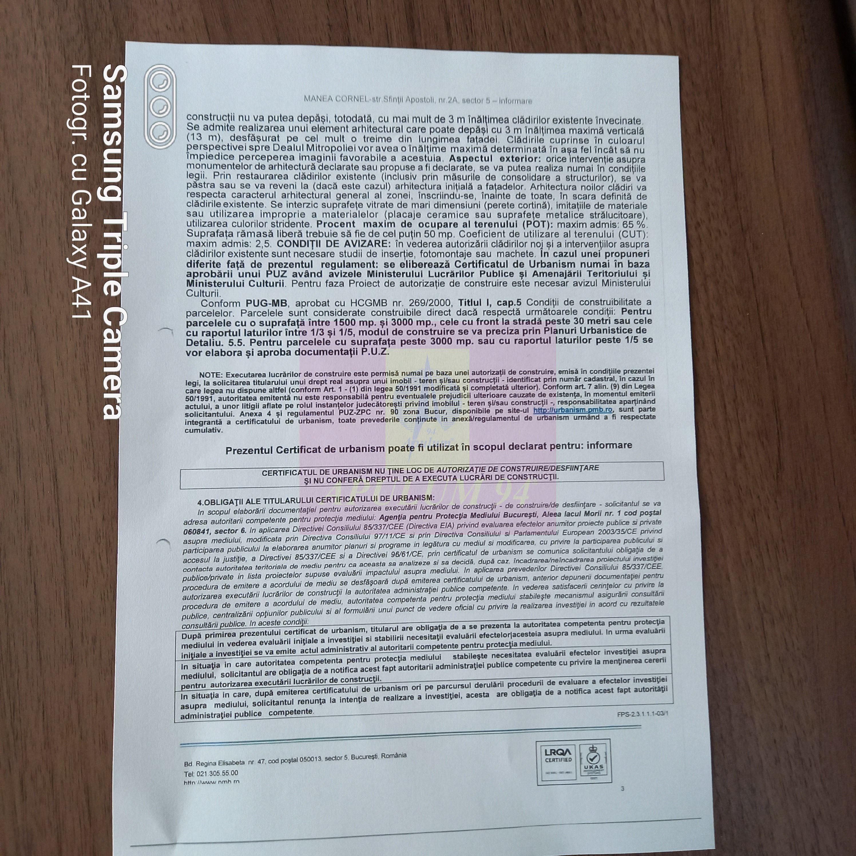 Vanzare teren Unirii-Pata Constitutiei - 3
