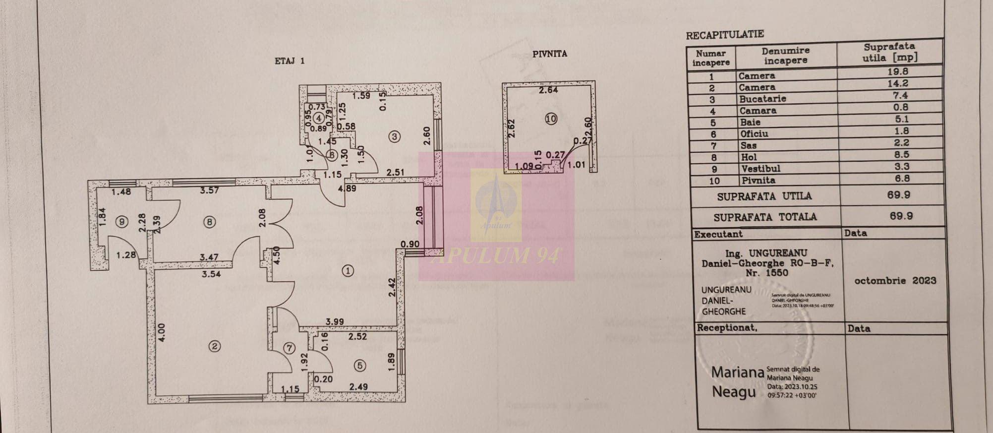 Foisorul de Foc-Mosilor, apartament de 2 camere - 18