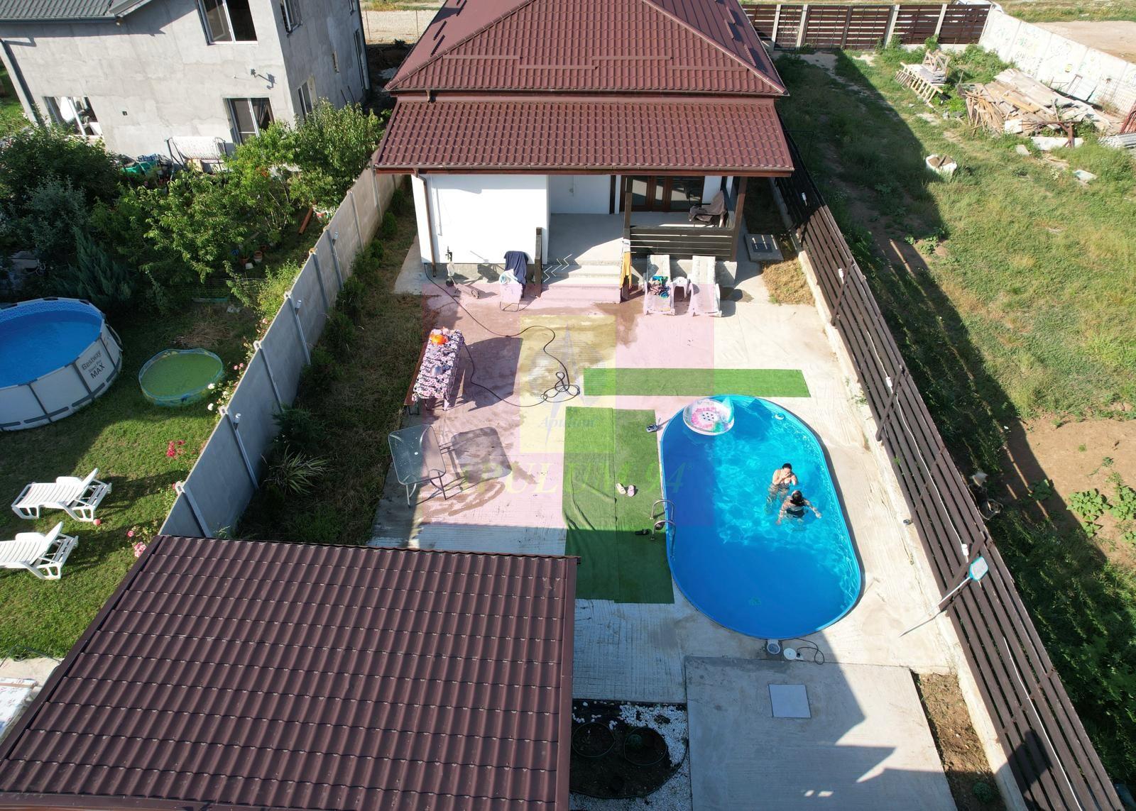 Casă nouă Săbăreni, terasă, piscină, foișor, barbeque, curte 440 mp - 15