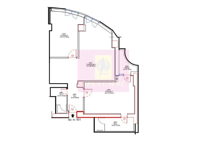 Apartament 3 camere, Bulevardul Unirii, etaj 6 - 7