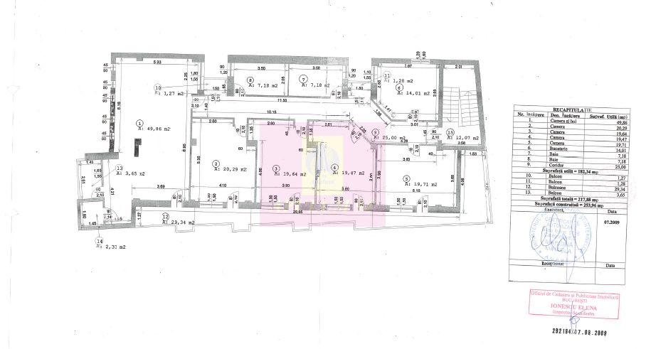 Unirii-Camera de Comert, Penthouse scara, lift privat, terasa privata - 23