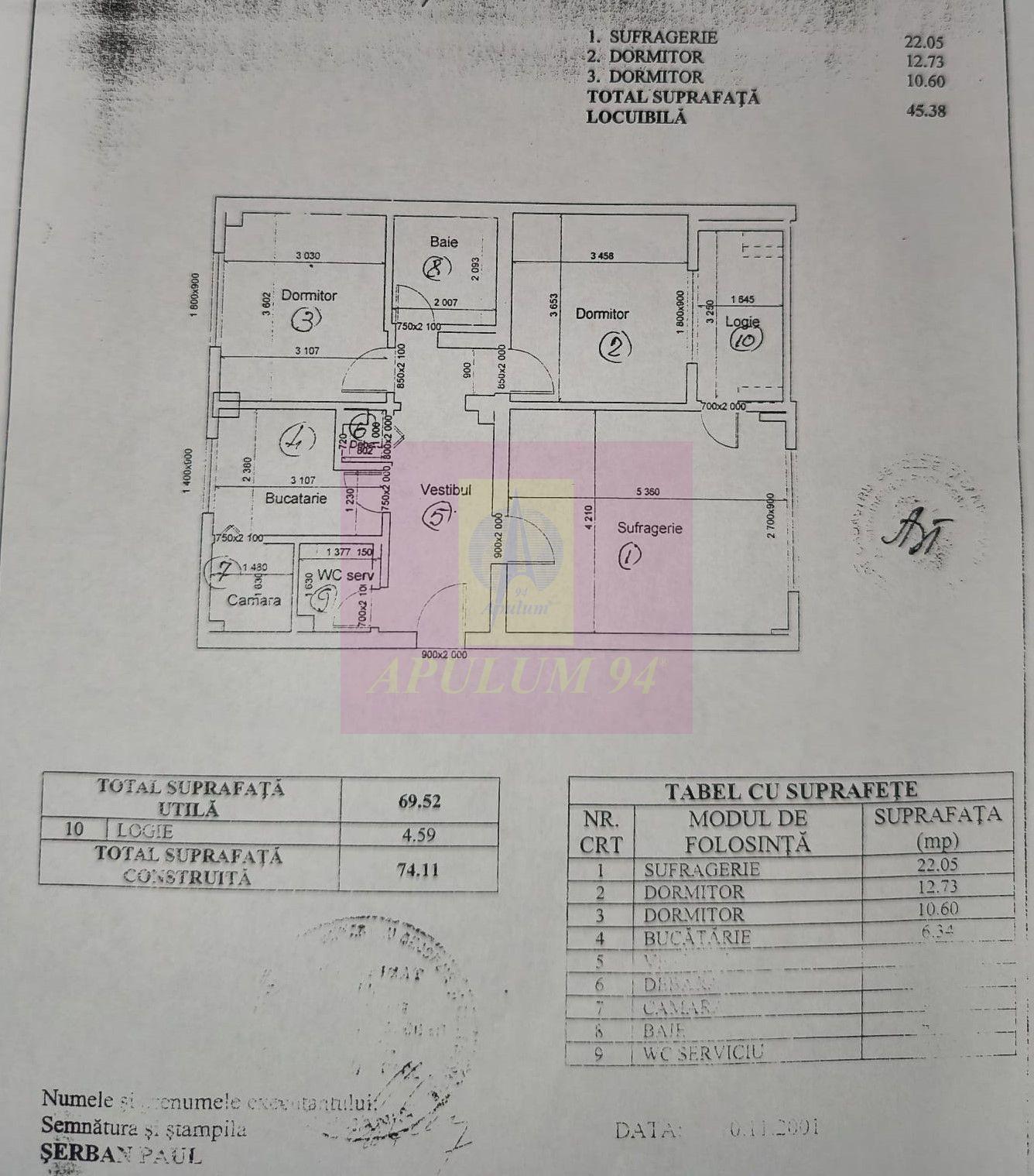 Vanzare apartament in zona Decebal- Calarasilor, metrou magistrala M2 - 10