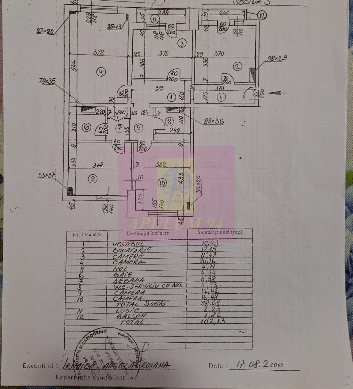 Vanzare apartament 4 camere in zona Unirii - Coposu, metrou - 7