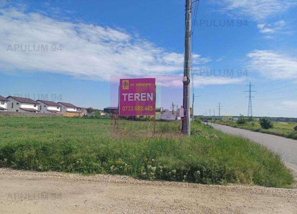 Teren 3.500 mp intravilan construibil pe DJ 602, în Săbăreni - 1