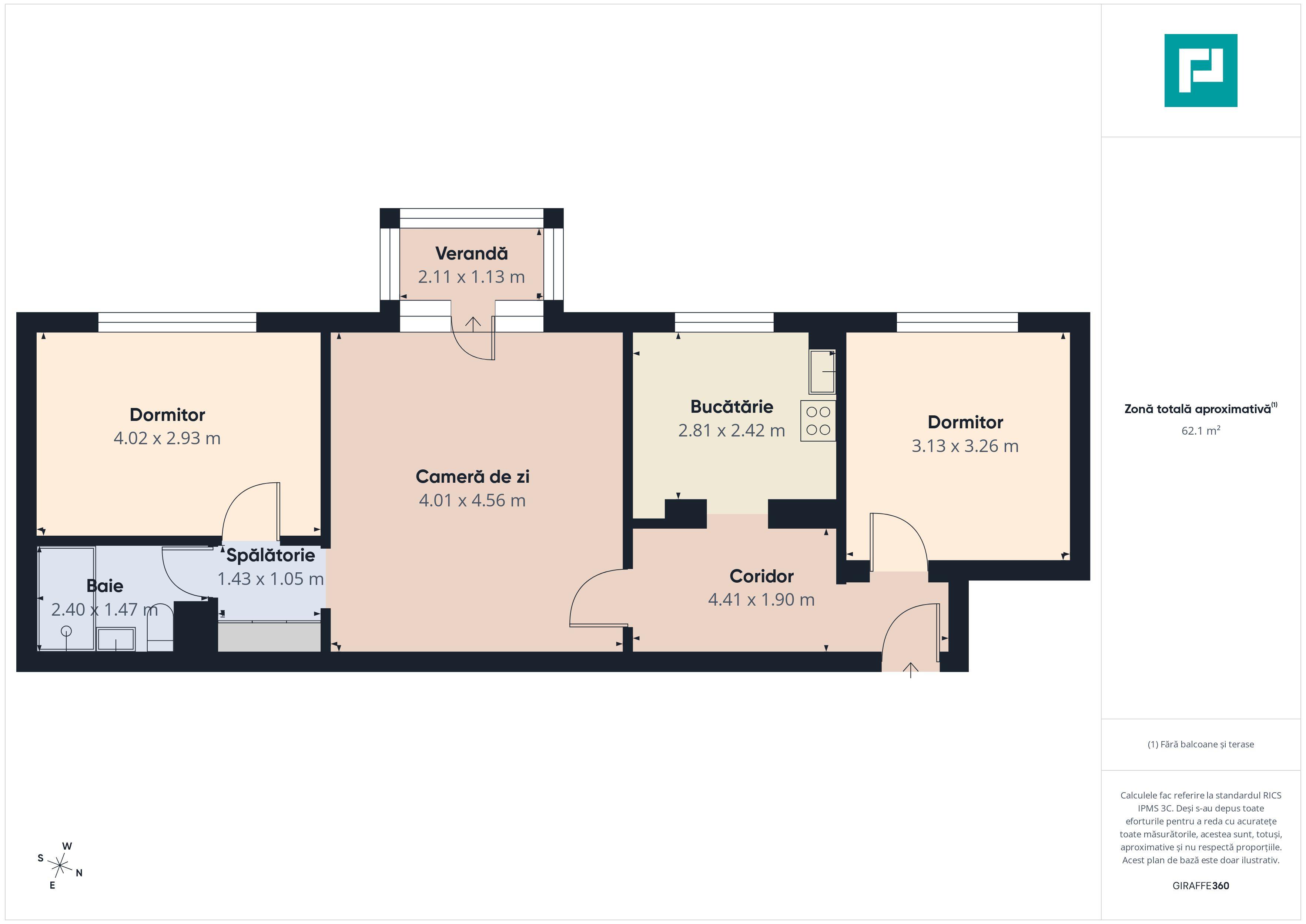 Apartament 3 camere, D. Cantemir - 7