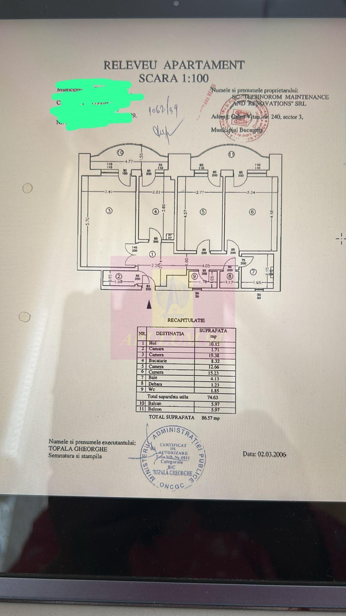 3 Cam Dec Bd Unirii | Renovat Integral 2026 | Mobilat & Utilat - 9