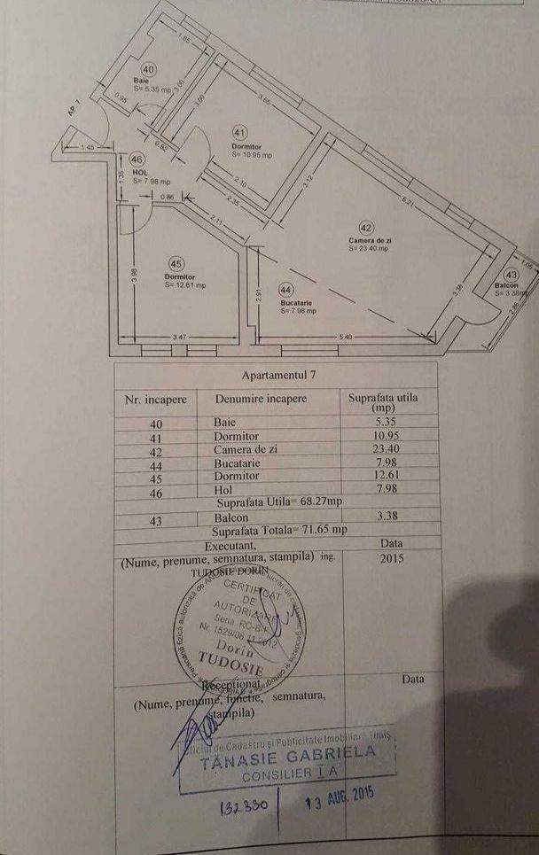 Apartament 3 camere, mobilat, utilat si parcare, zonă premium - 8