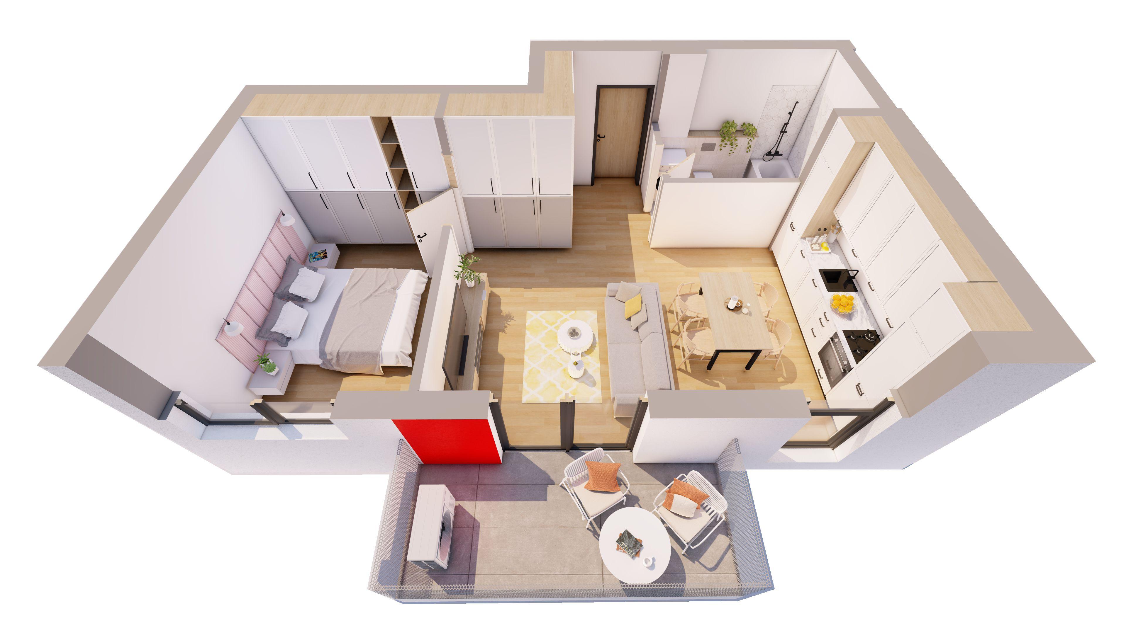 Apartament 2 camere ARED - direct de la dezvoltator - 8
