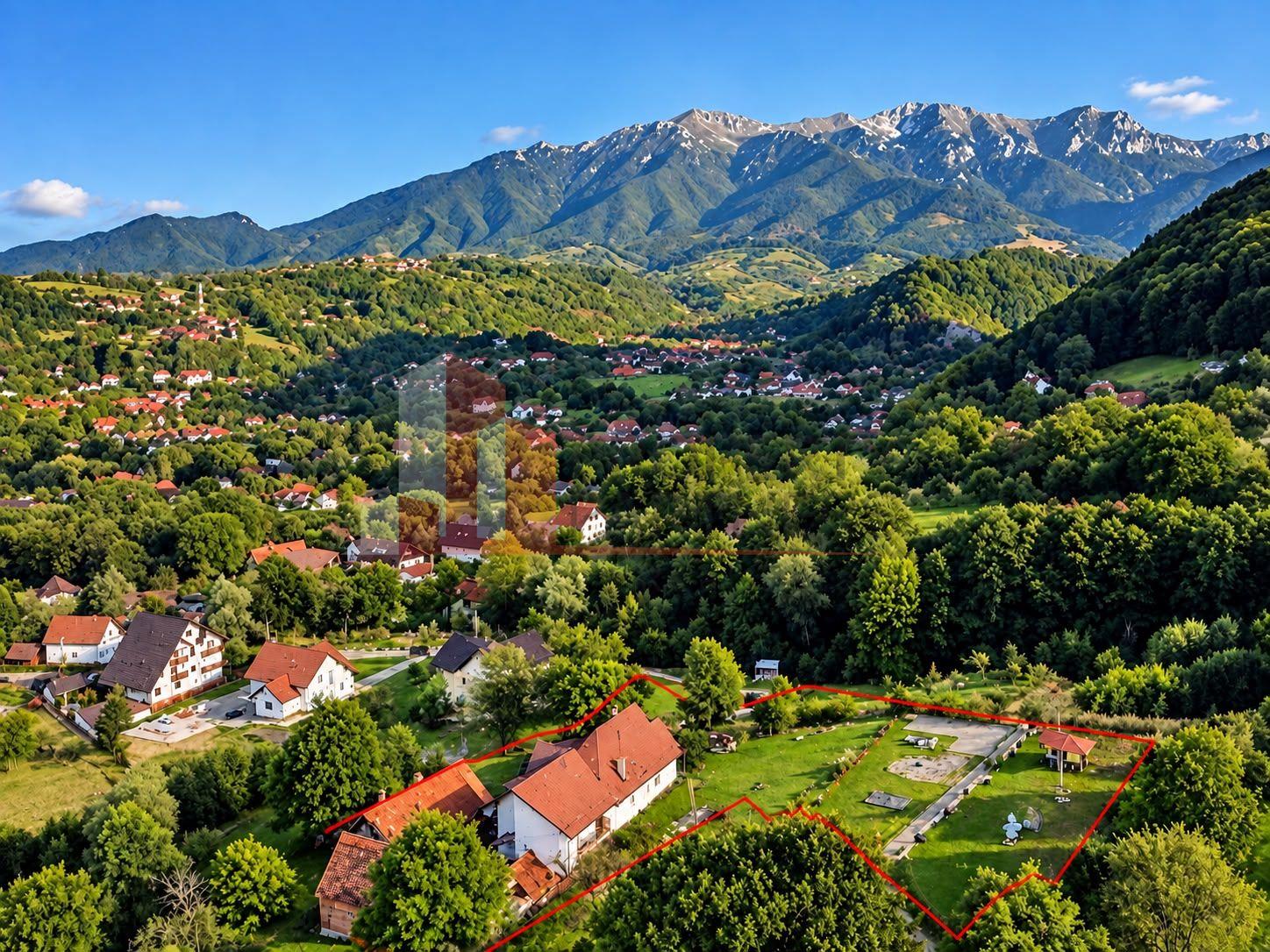 Teren 7.151 mp + casă tradițională în Predeluț–Bran - 2
