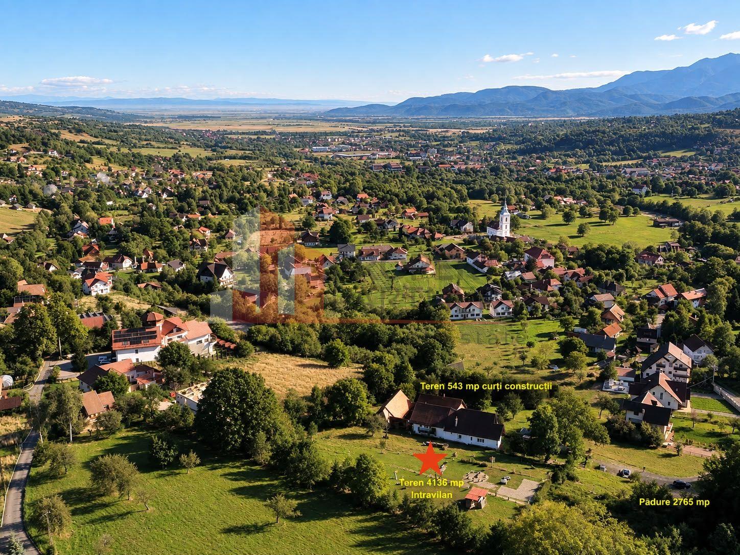 Teren 7.151 mp + casă tradițională în Predeluț–Bran - 4