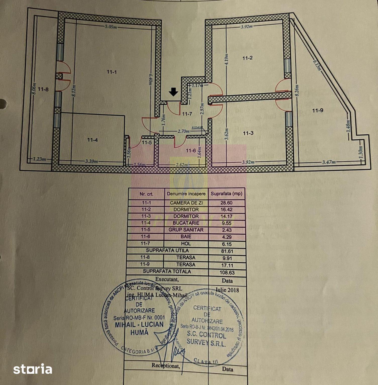 Apartament 3 camere | Două terase | Două locuri de parcare | - 21