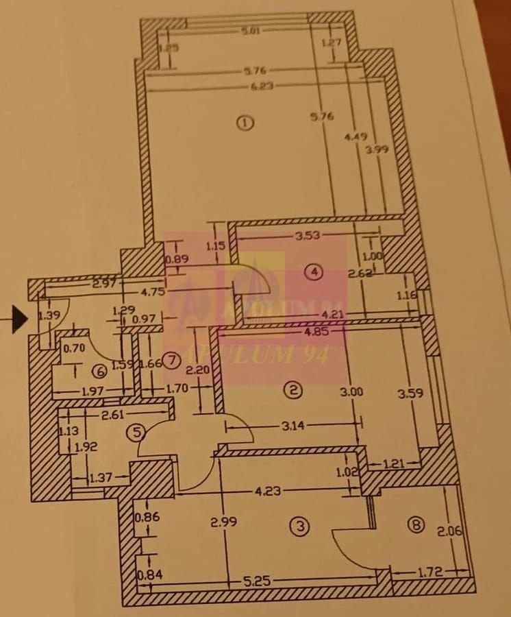 3 camere | 99 mp | Parcare inclusă | Piața Alba Iulia – Popa Nan - 11