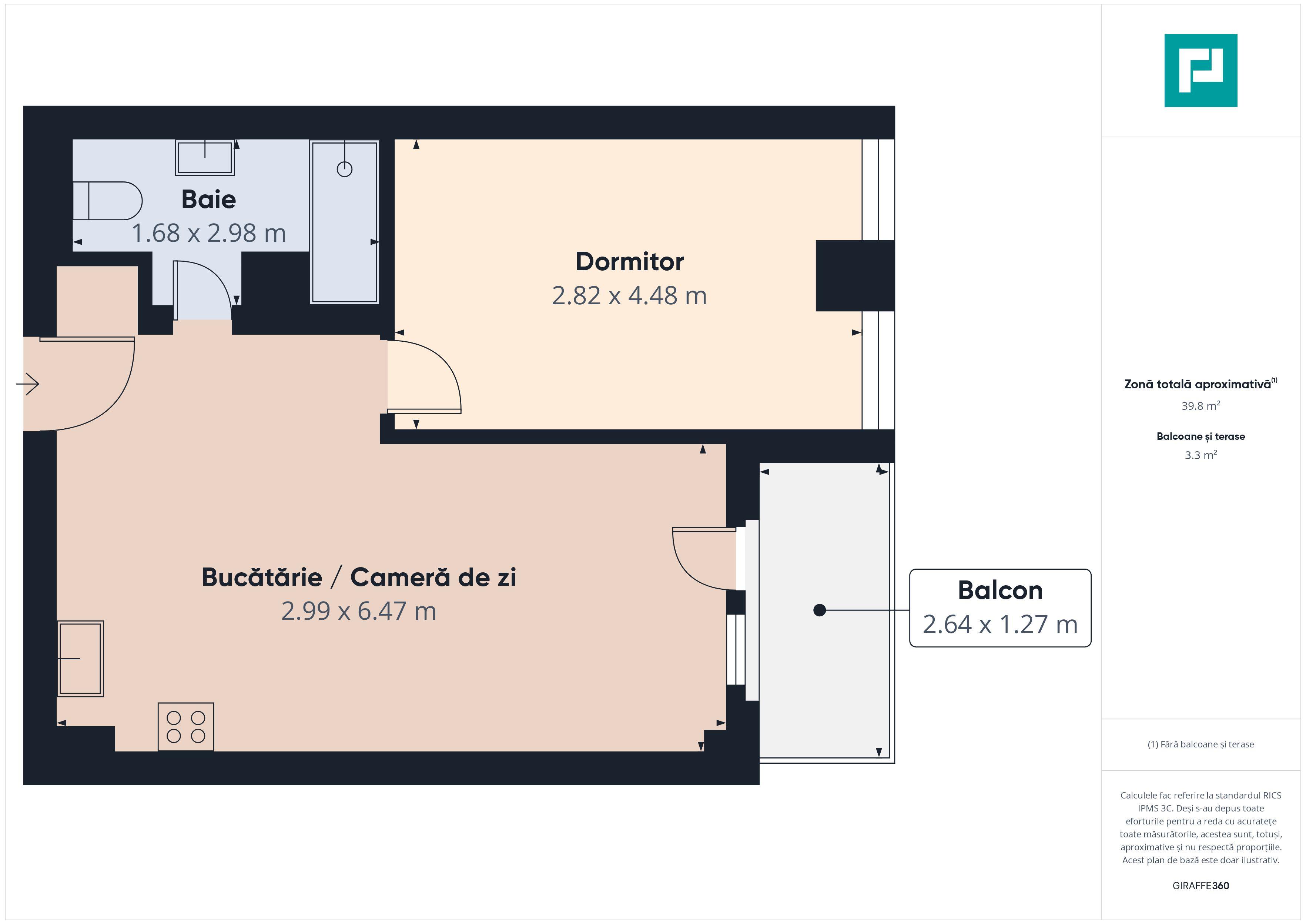 Apartament 2 camere – Torontal | Parcare subterană - 11