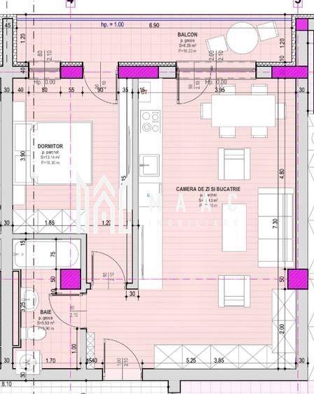 Apartament 2 camere de închiriat | Șelimbăr | prima închiriere - 4