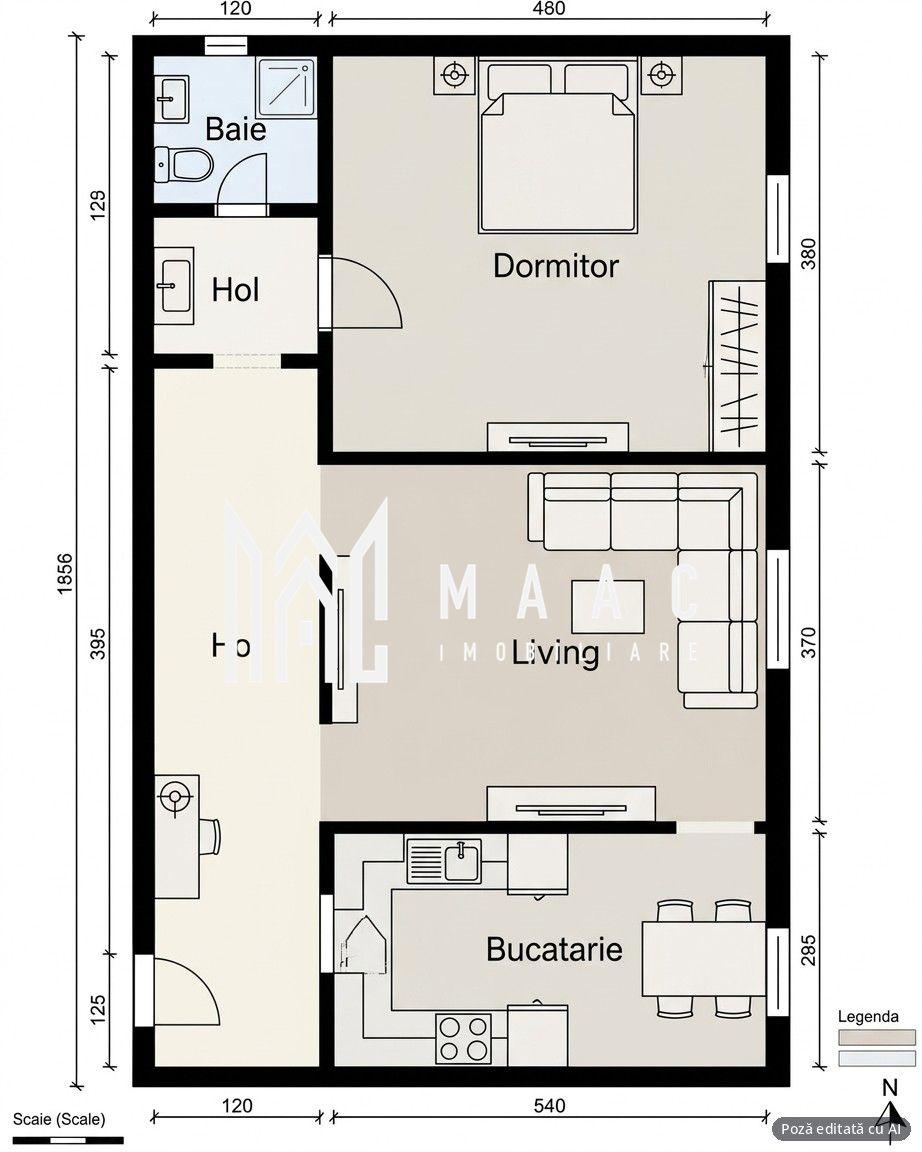 Apartament 2 camere de vânzare | Sibiu, Terezian | Renovat - 2