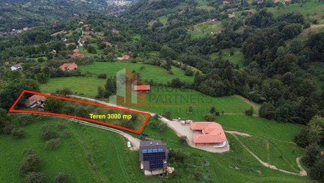 Teren intravilan 3.000 mp cu casă tradițională – Bran, sat Poarta - 12