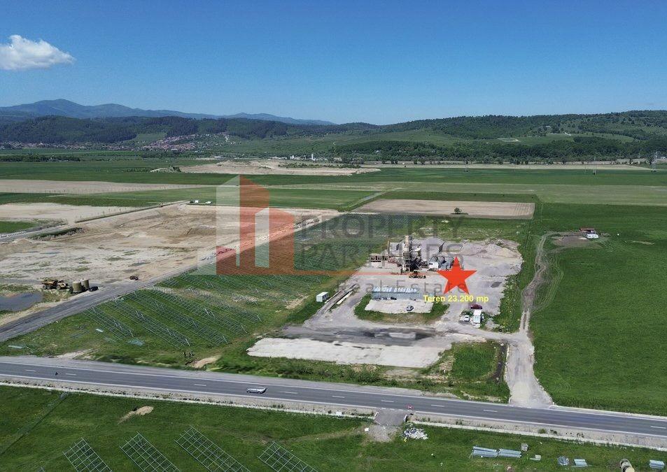 Teren pentru dezvoltare industrială/comercială 23.200 mp Râșnov DN73 - 6