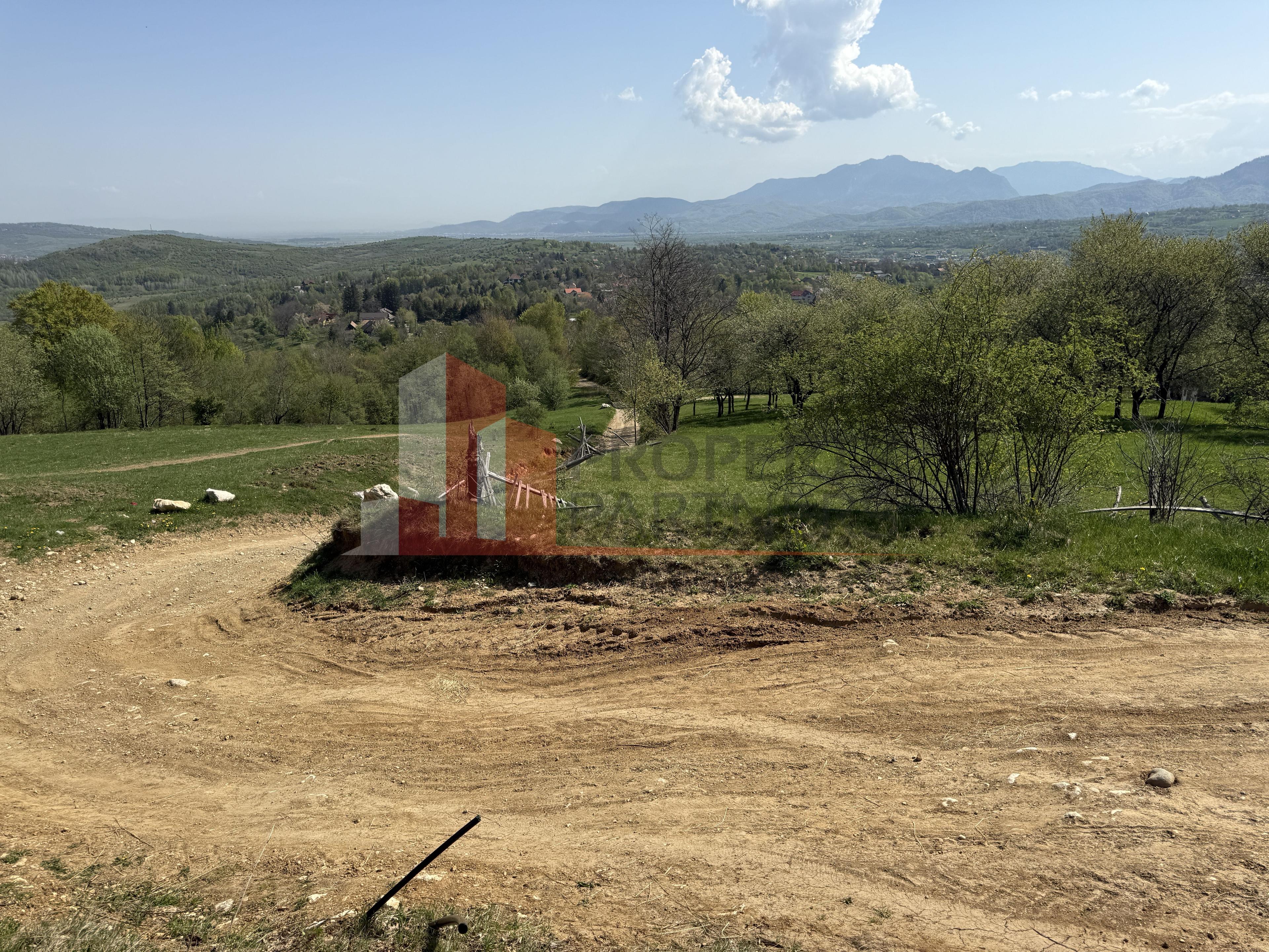 Terenuri Bran - Predelut Priveliște către Bucegi și Postăvaru - 4