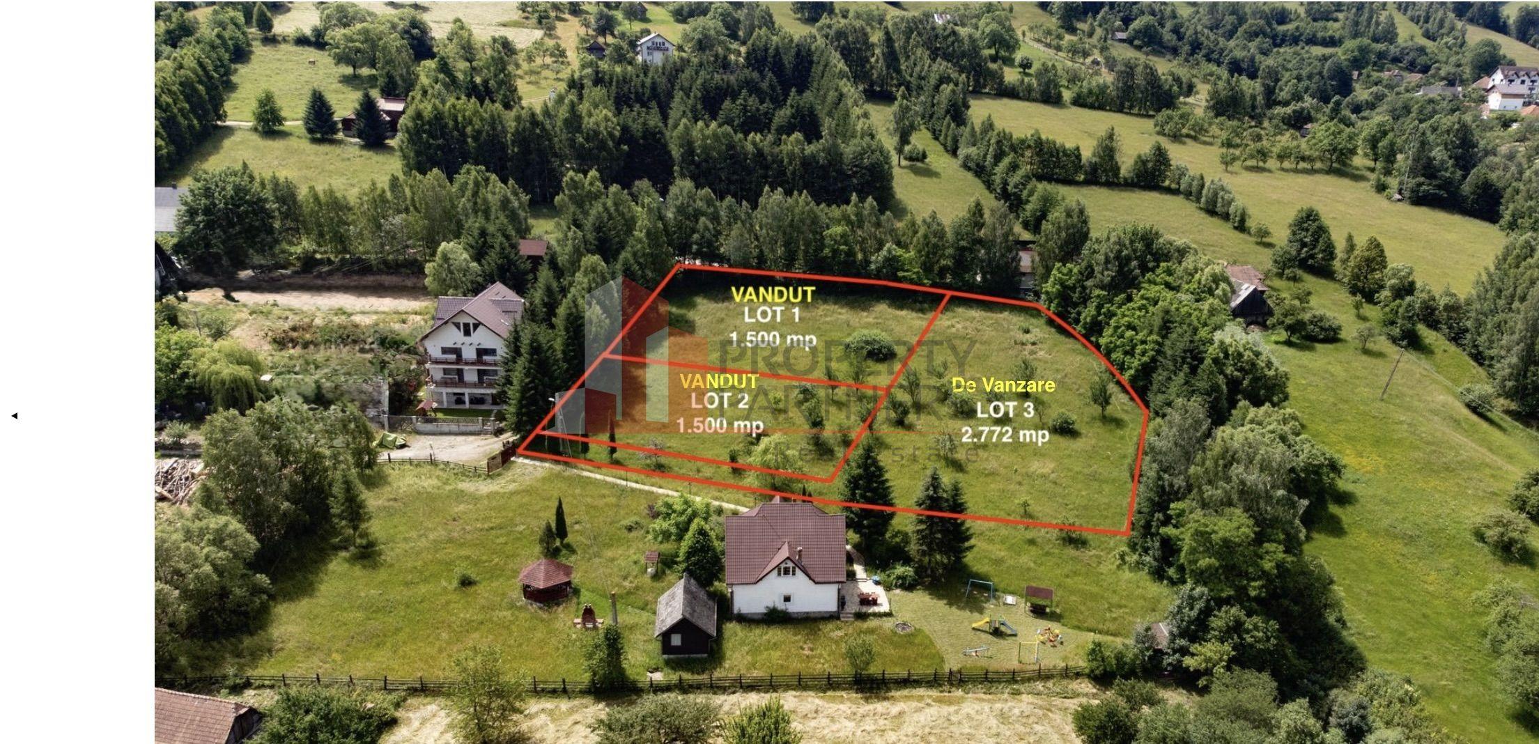 Teren intravilan Bran 2.772 mp | Vedere Piatra Craiului | Potrivit pentru cabane - 1