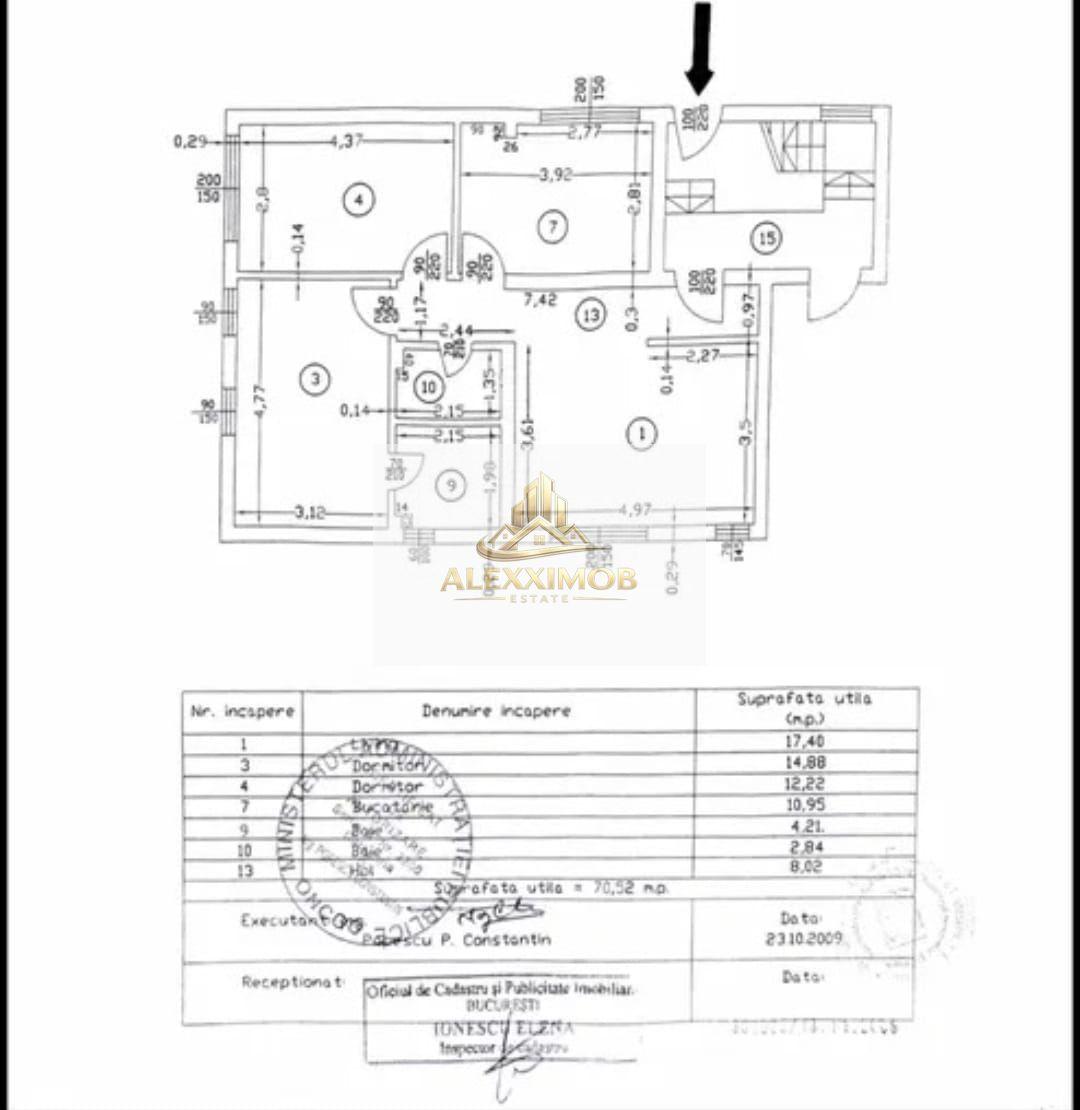Apartament de Vanzare - 3 Camere - 71 mp - Grand Arena - 8