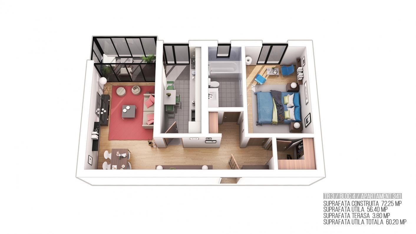 Ap 2 cam. Militari - Transparent Residence LUX -mutare imediata - 14