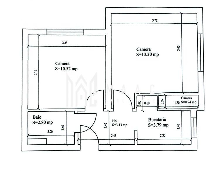 Apartament 2 camere de vânzare | Cisnădie, Central | renovat - 9