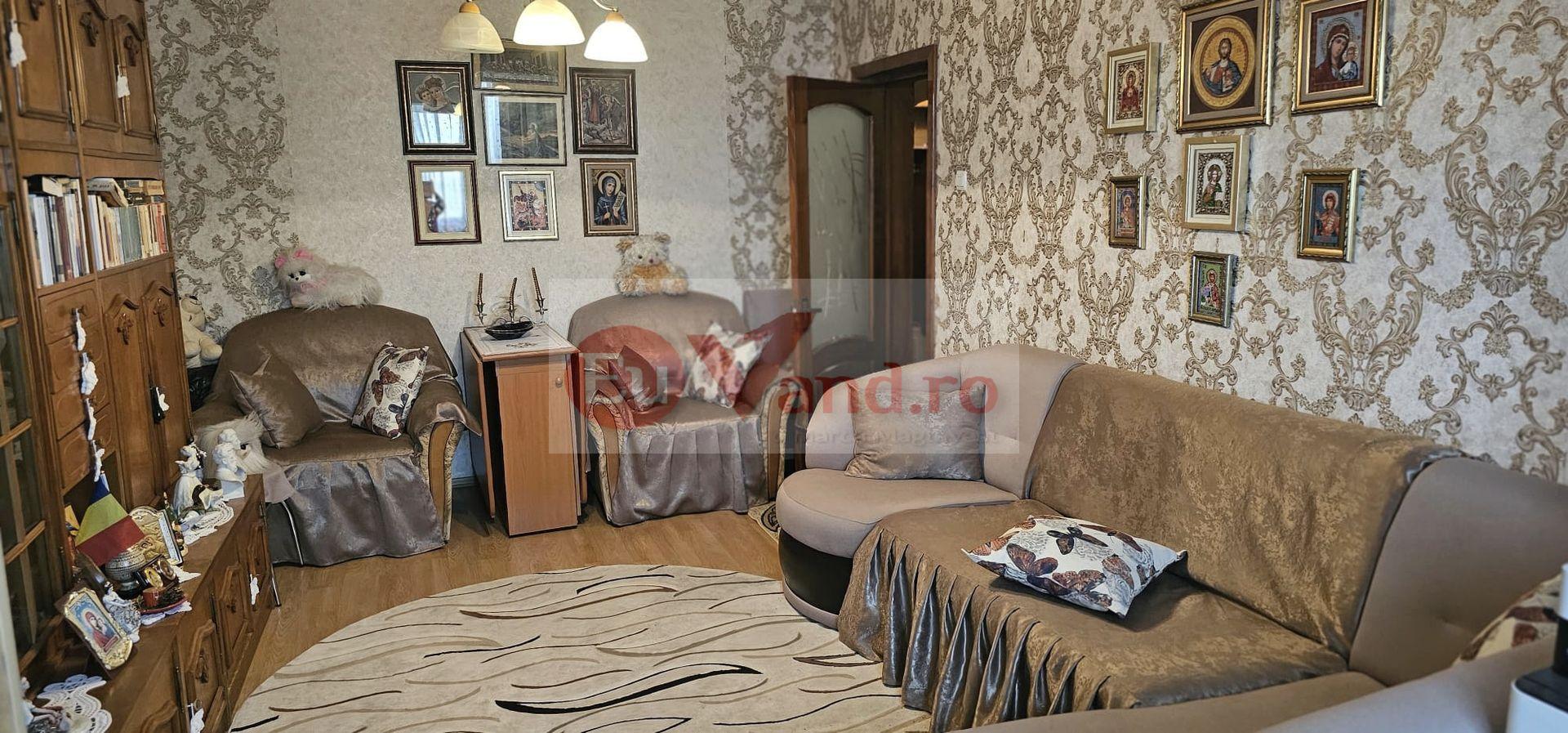 Apartament 2 camere de vanzare, IC Frimu, 57 mp, 2 balcoane, etaj 3/4 - 3