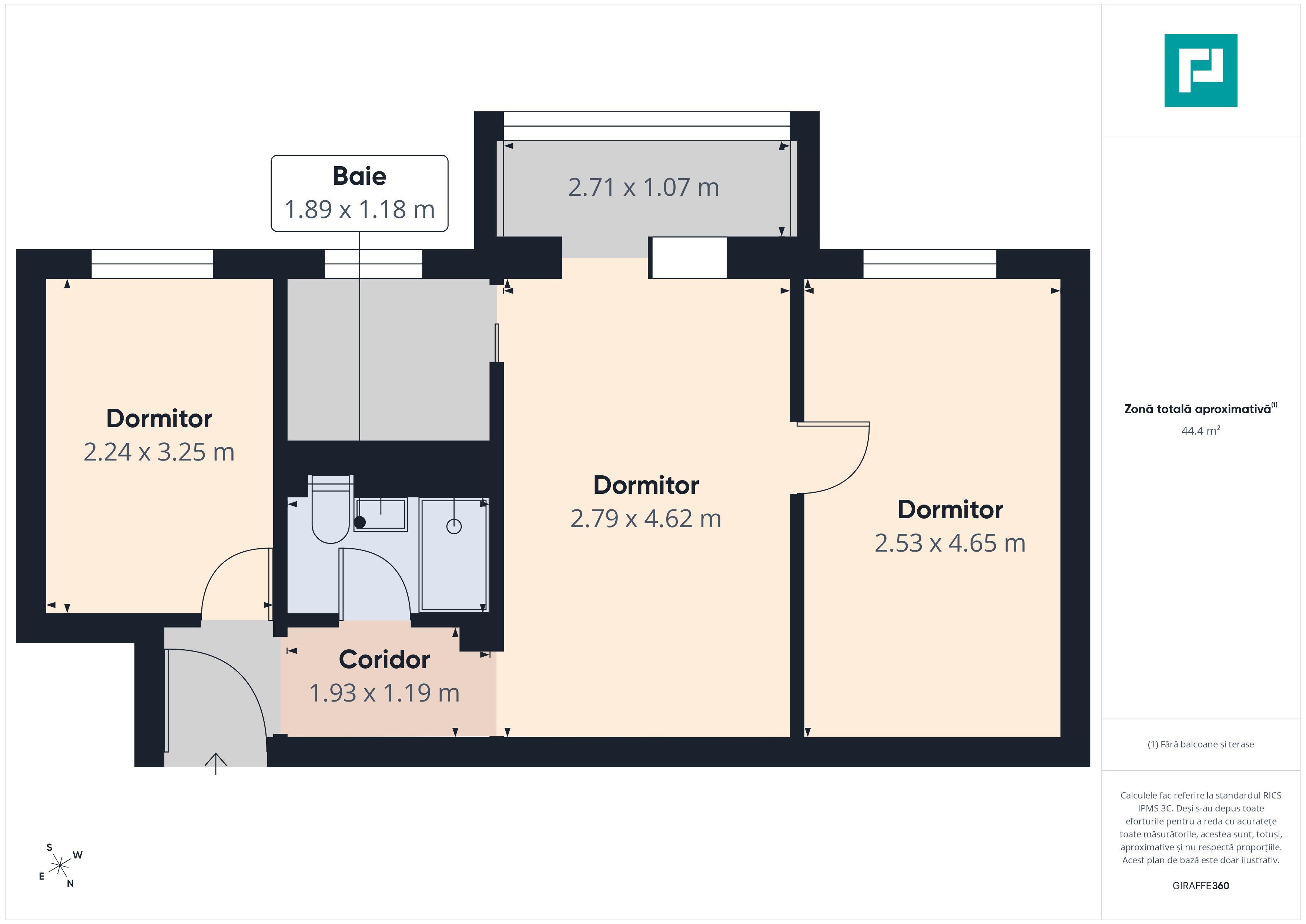 Apartament 3 camere, Fortuna - 7