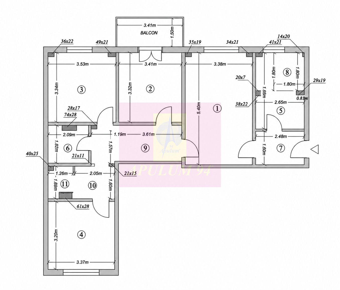 Apartament 4 camere bd Tineretului cu Centrala Termica proprie - 11