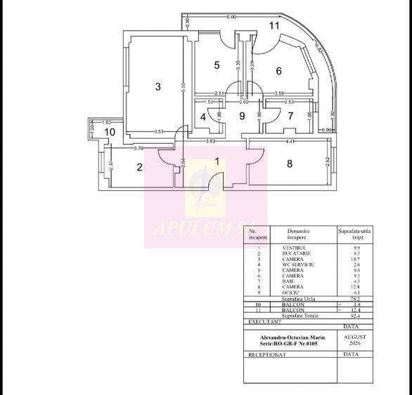 Apartament 4 camere rondul Bucur Obor - 8
