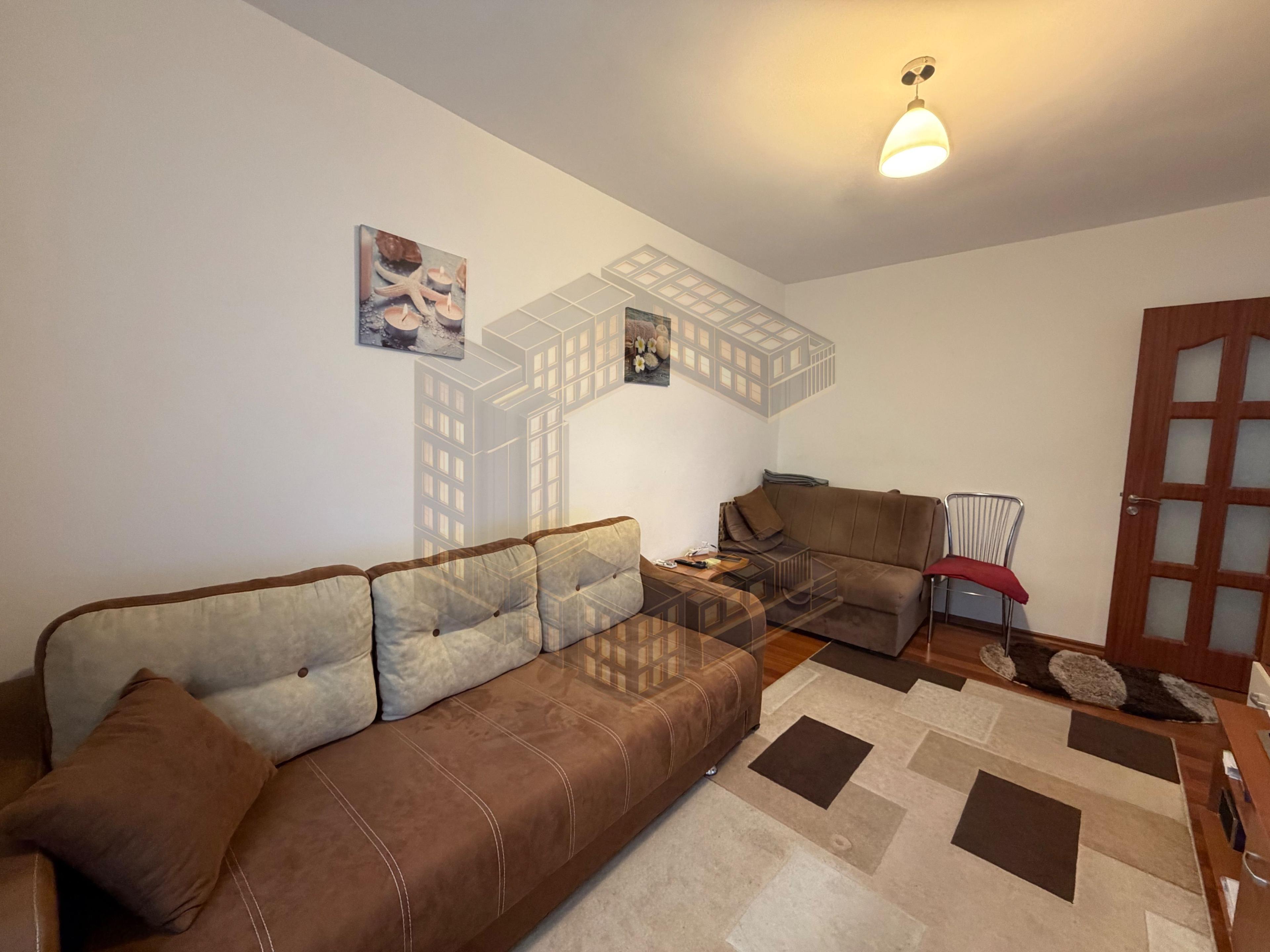 Apartament cu o cameră de vânzare, renovat, mobilat, zona Girocului, T - 2