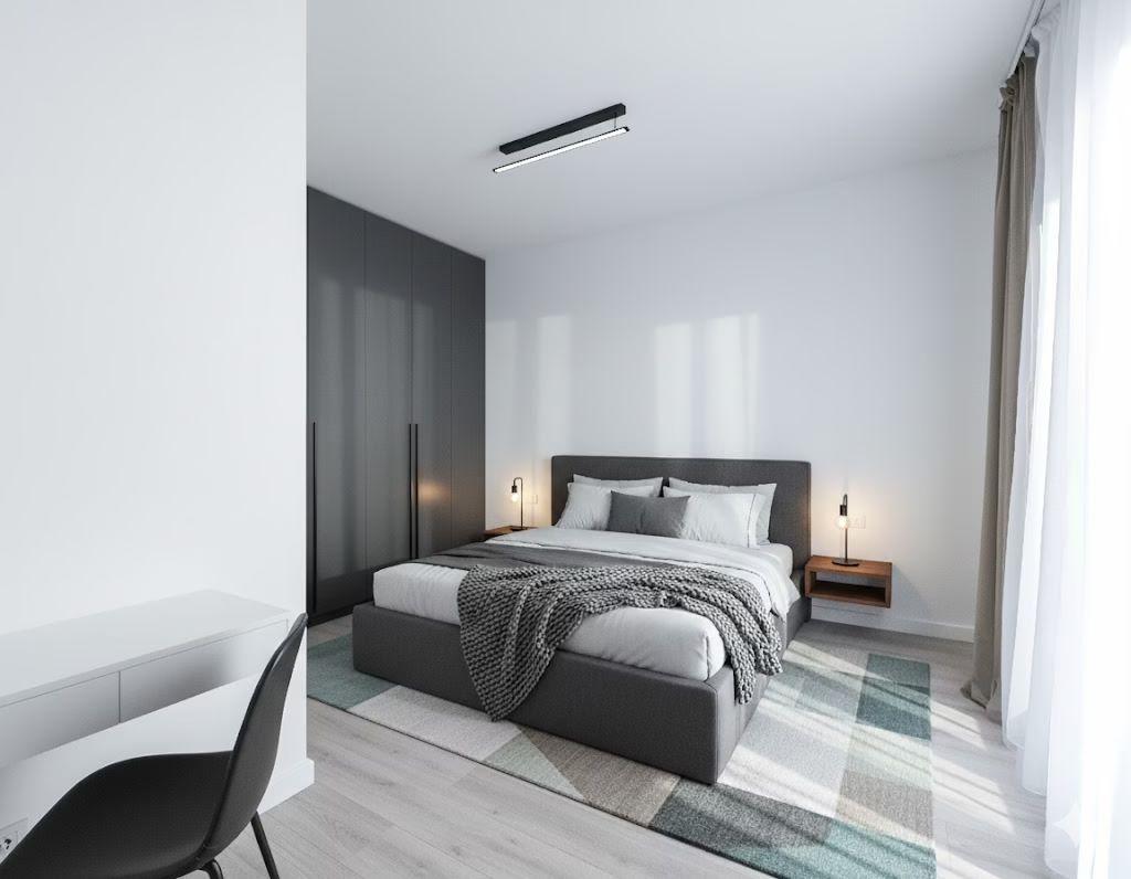Apartamentul nr. 27 | 2 camere decomandat | Etaj 3 | Terasă 12,14 mp | - 4