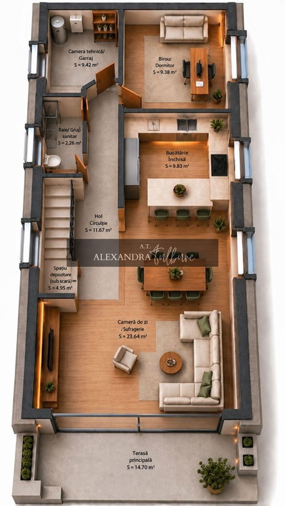 Duplex premium, 4 camere, 170 mp, Europa - 10