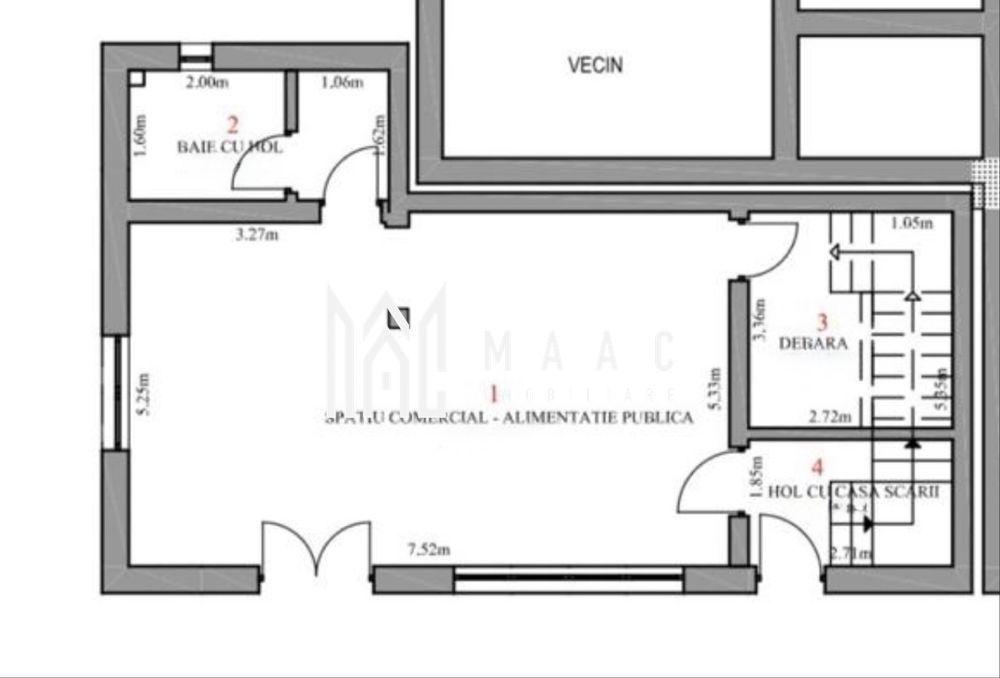 Spațiu comercial de închiriat | Sibiu, Calea Dumbrăvii | parter - 3
