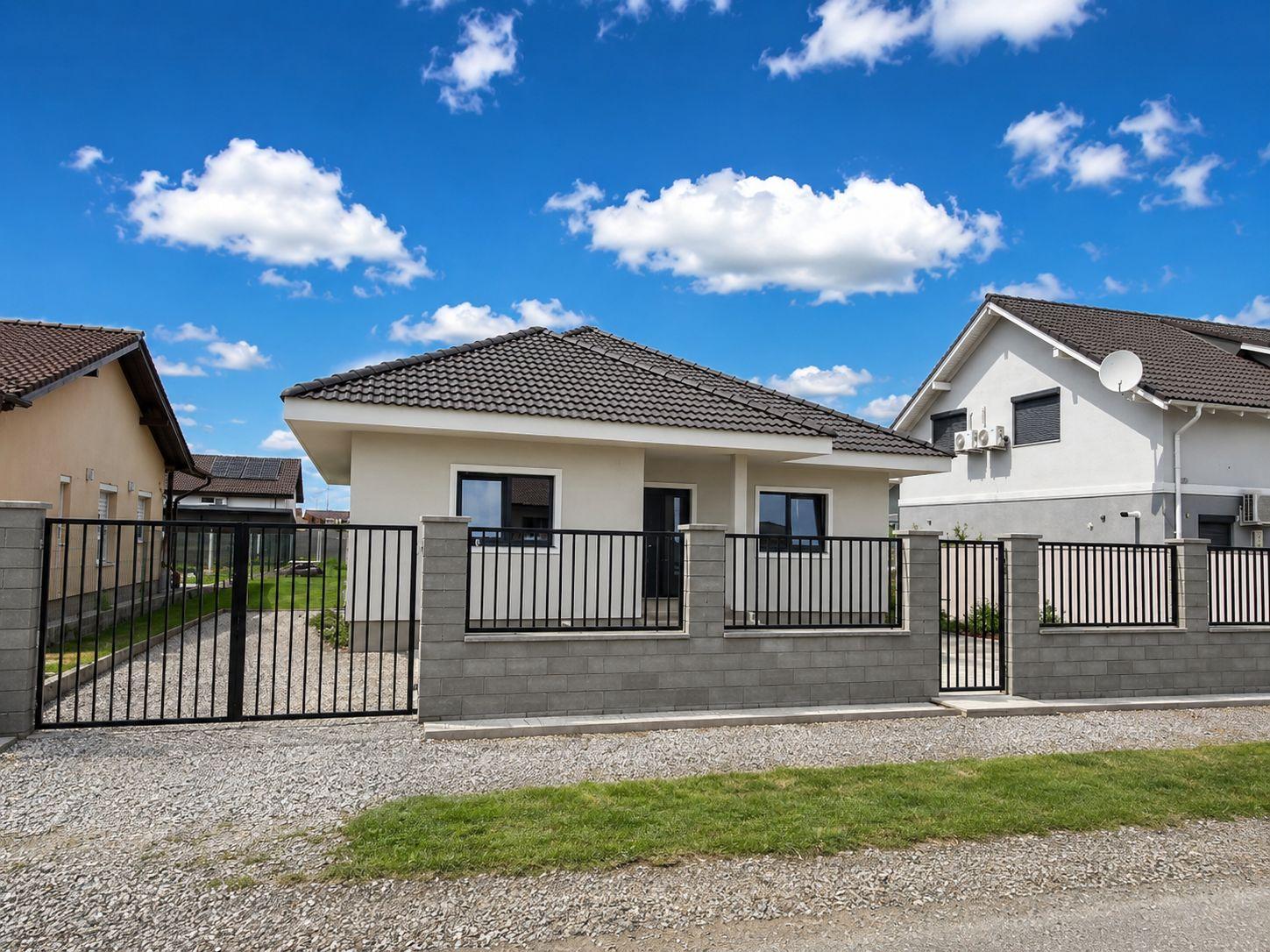 Casă individuală modernă | Moșnița Nouă | Teren 640 mp | 90 mp utili - 1
