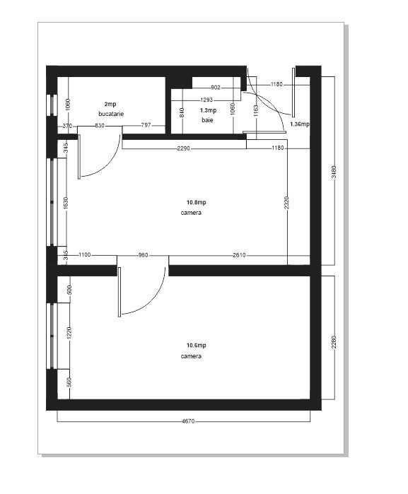 Apartament 2 camere la parter – Șagului, zona Piața Doina - 5