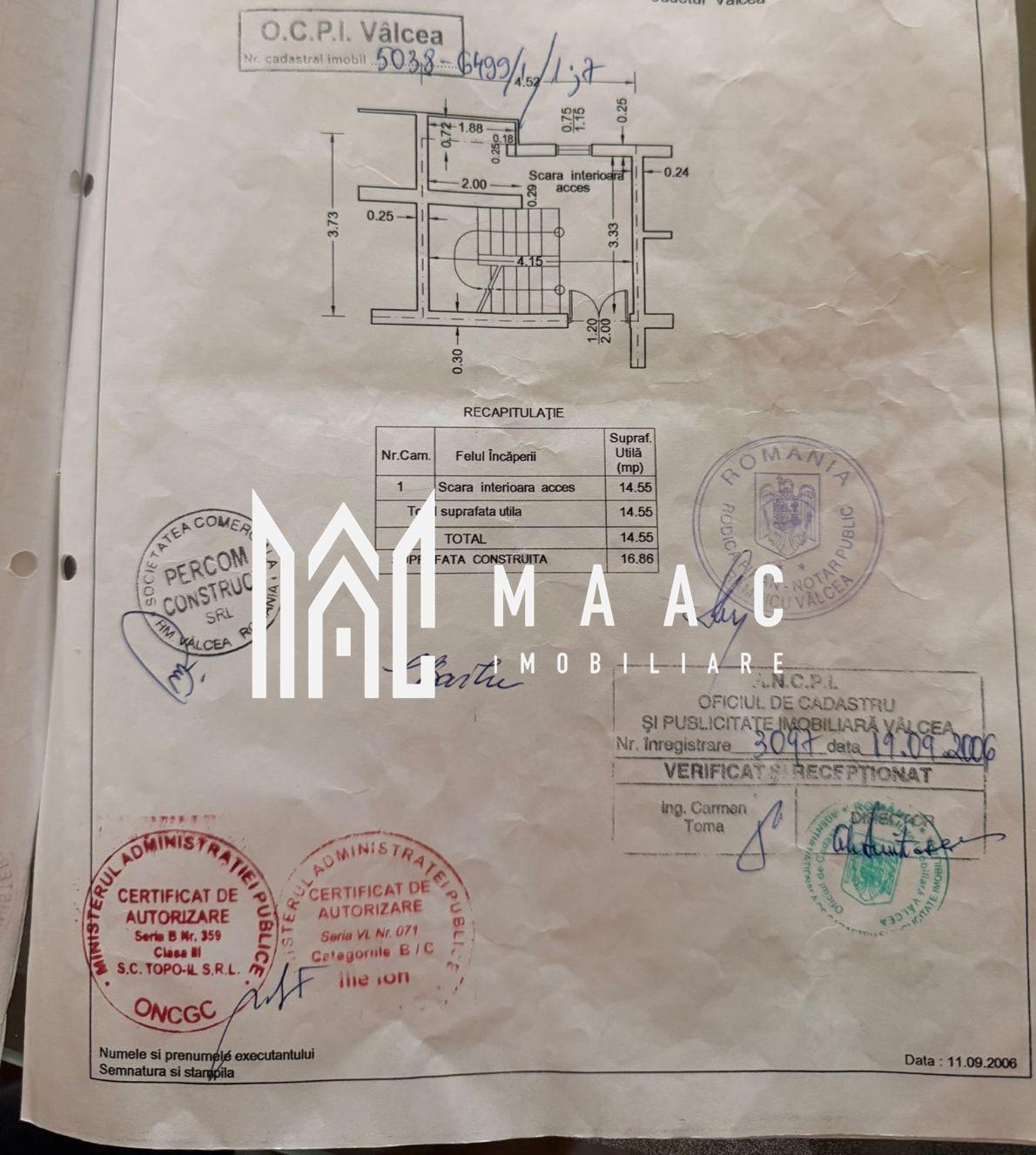 Apartament 2 camere de vânzare | Râmnicu Vâlcea, Central - 26