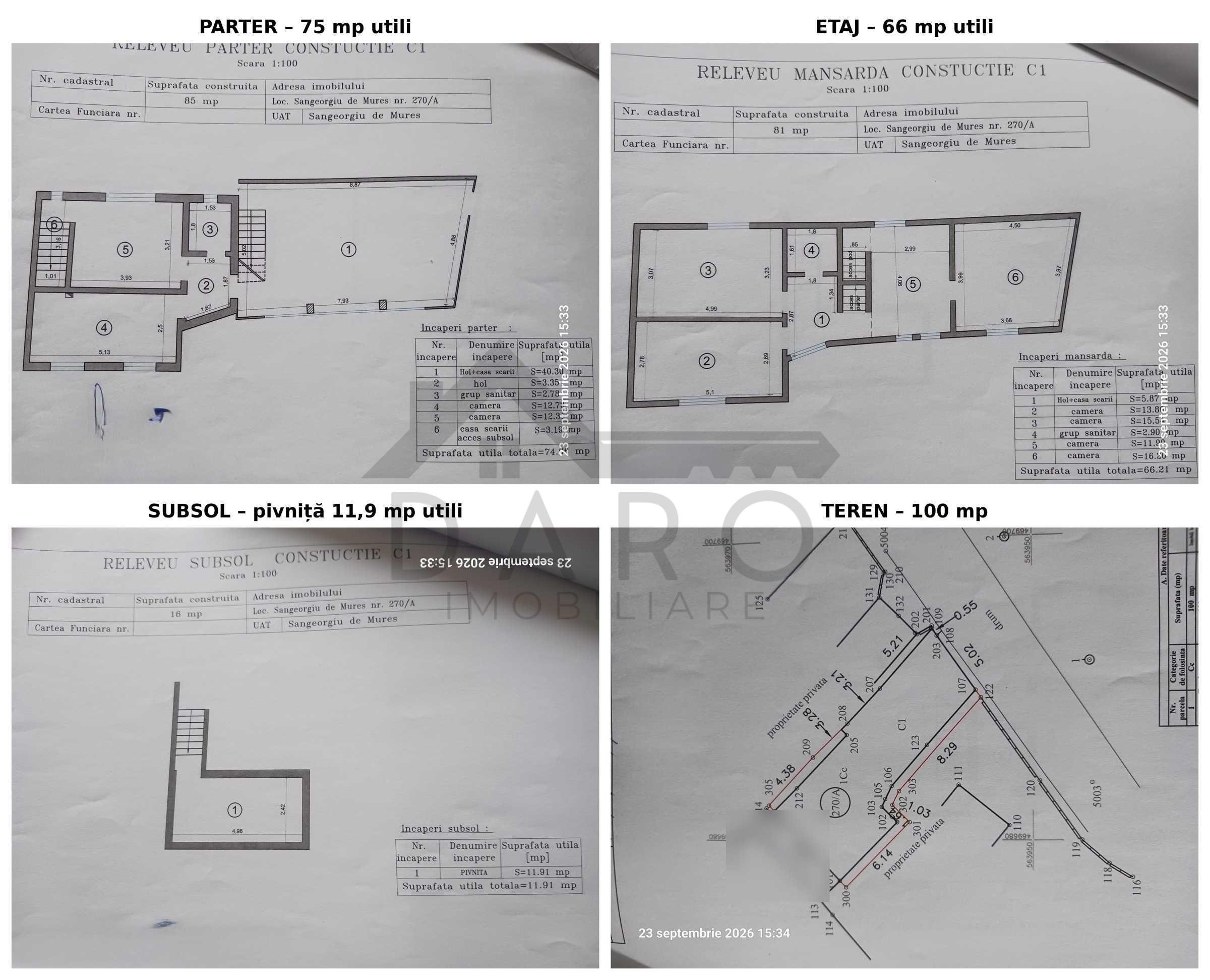 Casă cu etaj, 141 mp utili, curent trifazic, Sângeorgiu de Mureș - 8