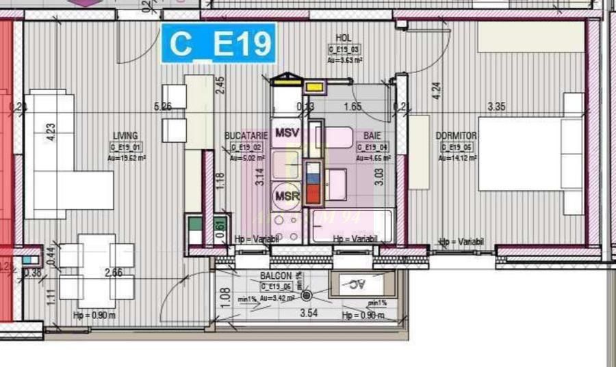 Apartament 2 camere, mobilat și utilat | Parcul Circului - 11