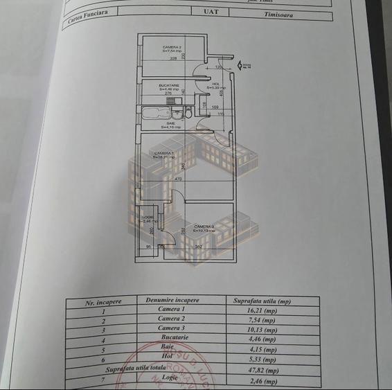 Apartament 3 camere de vânzare, renovat, zona Șagului, Timișoara - 15