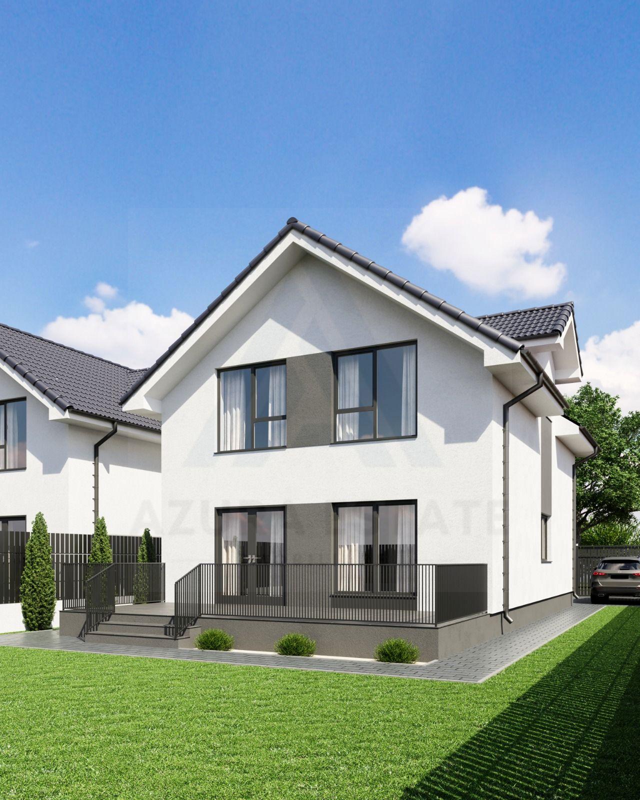 Casă tip duplex curte 350 mp 120 mp utili terasa 22 mp Sura Mare - 3