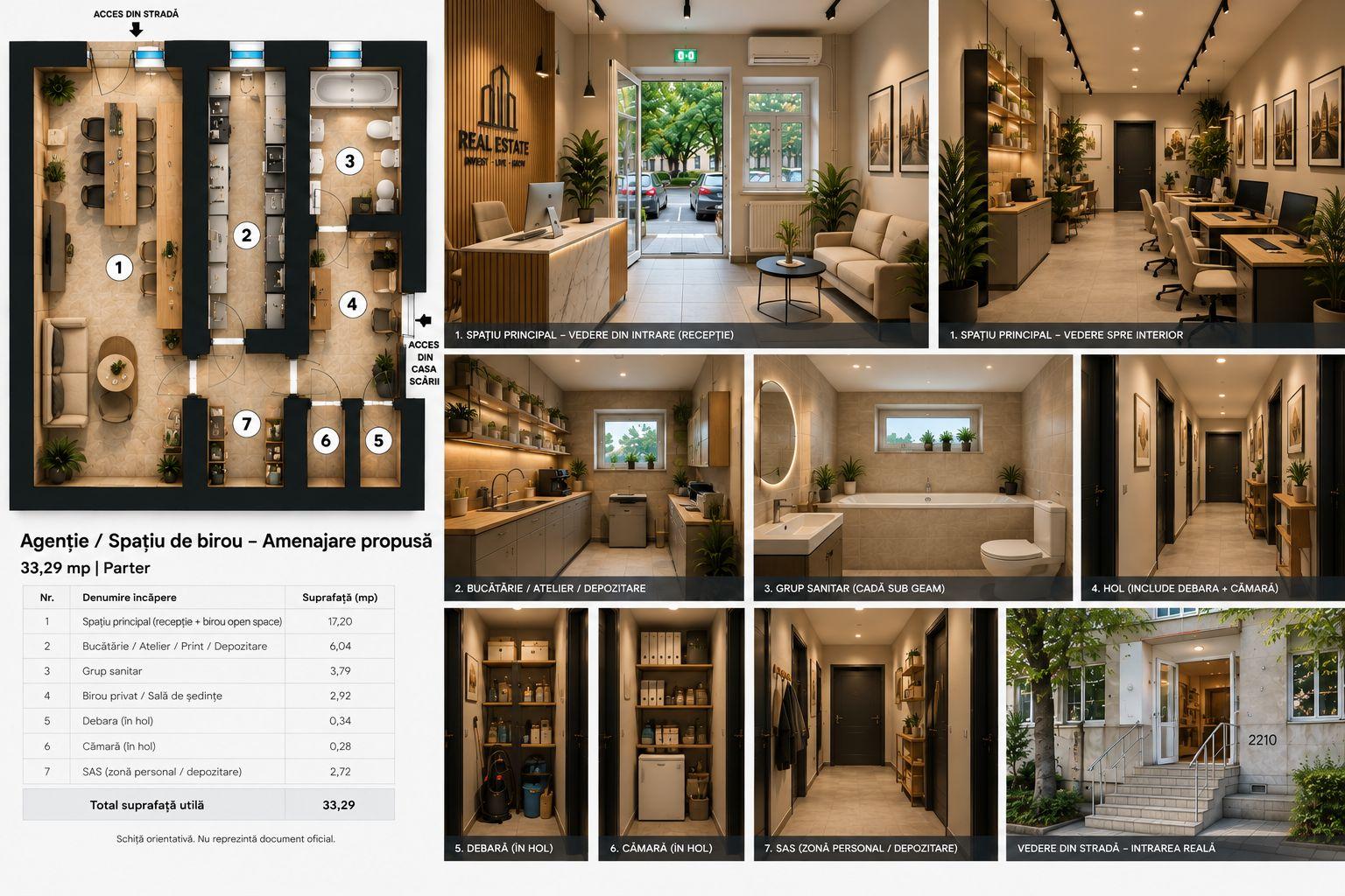 Spatiu comercial 33 mp | Acces stradal | Crangasi - 8