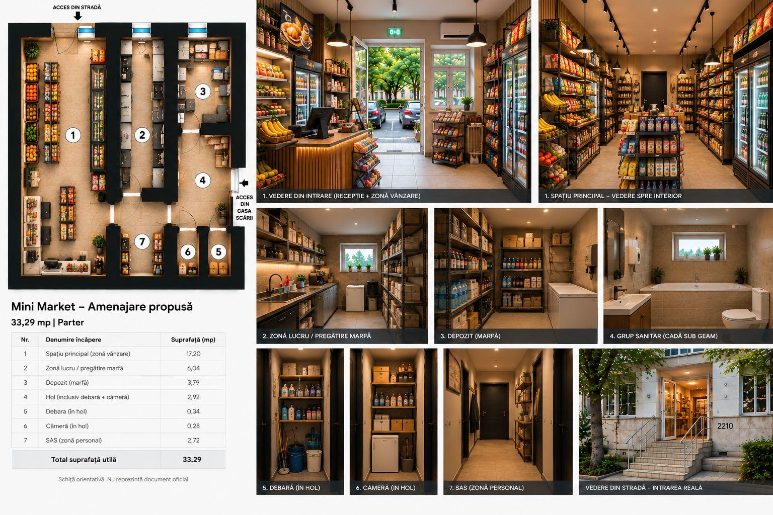 Spatiu comercial 33 mp | Acces stradal | Crangasi - 5