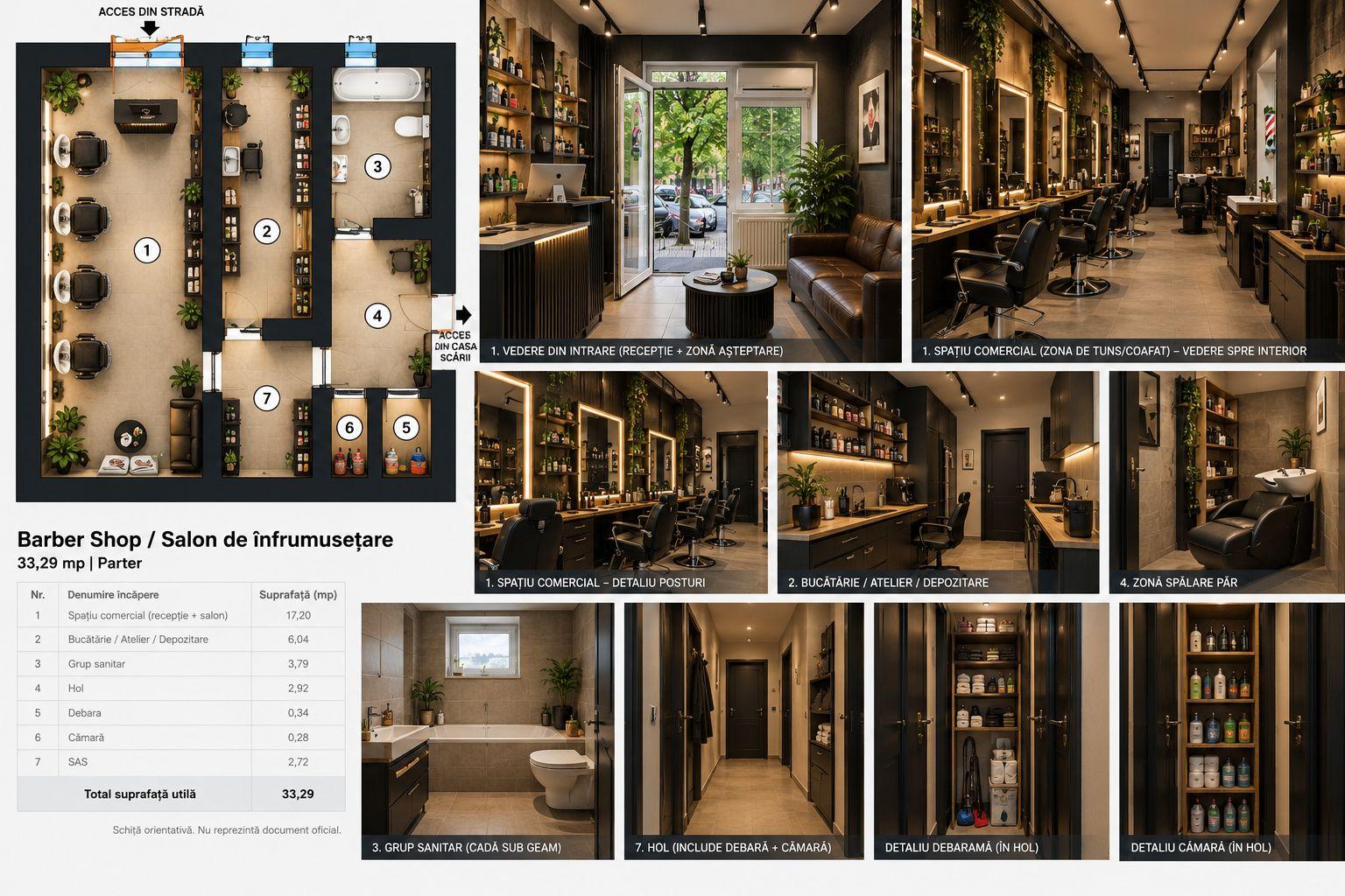 Spatiu comercial 33 mp | Acces stradal | Crangasi - 6