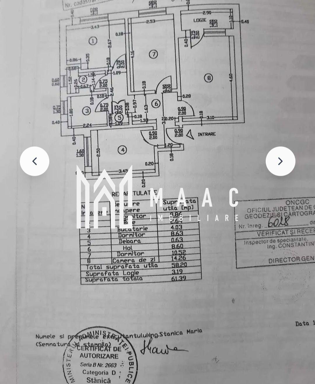 Apartament 3 camere de vânzare | Râmnicu Vâlcea | Ostroveni | Tic Tac - 8