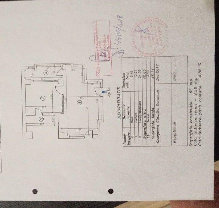 2 Camere Decomandat | Bloc 2018 | Aviației | Centrală - 6