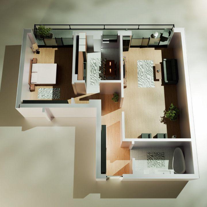 Tomis Nord - Vanzare apartament decomandat cu 2 camere, bloc nou. - 5